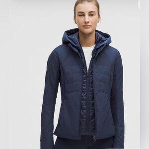 lululemon athletica Another Mile Jacket Club Blue Navy NWT Sz 12